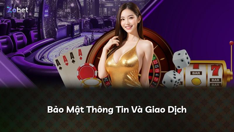 Bảo Mật Thông Tin Và Giao Dịch