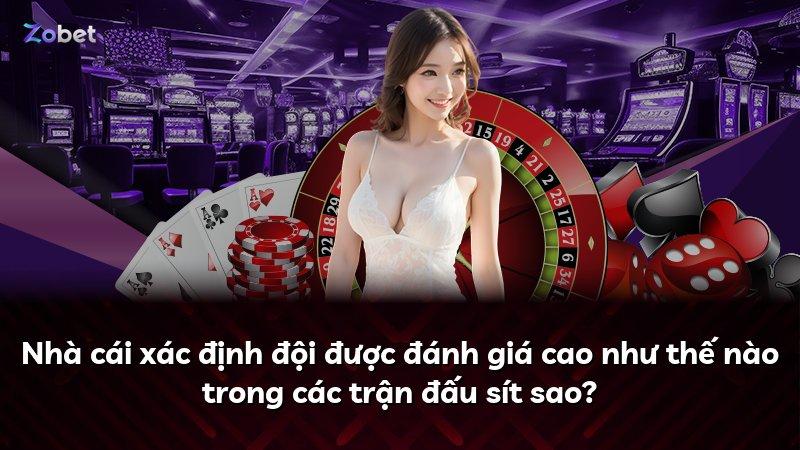 Nhà cái xác định đội được đánh giá cao như thế nào trong các trận đấu sít sao?